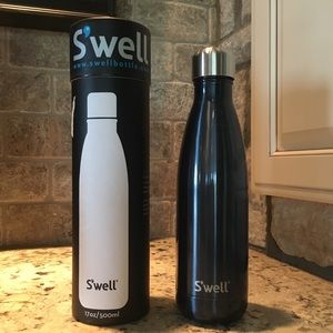 SWELL | blue suede water bottle